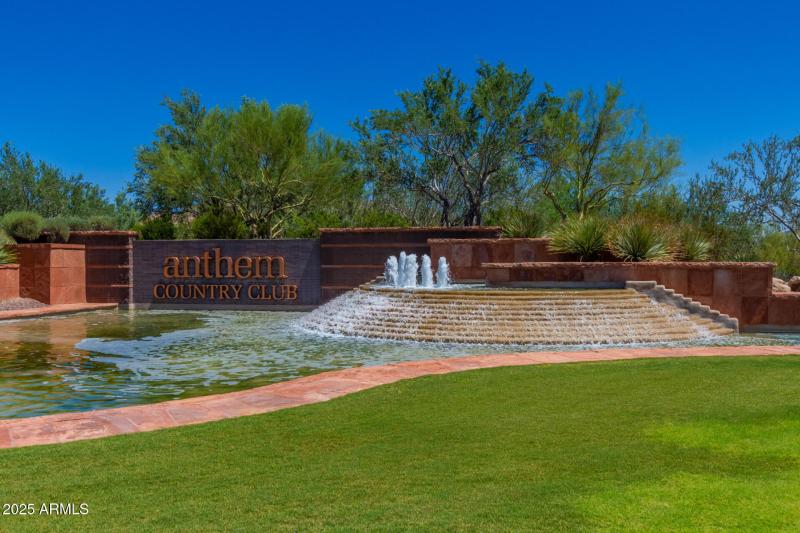 Anthem CC entrance