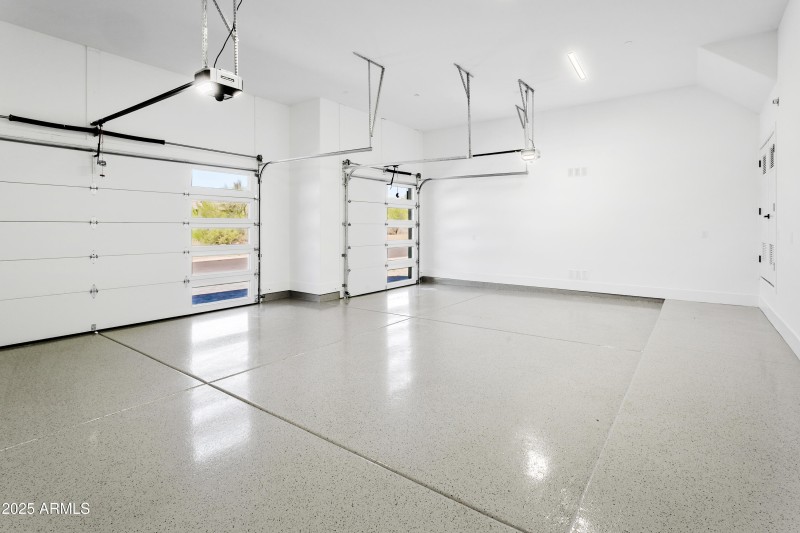 3 Car Epoxy Garage