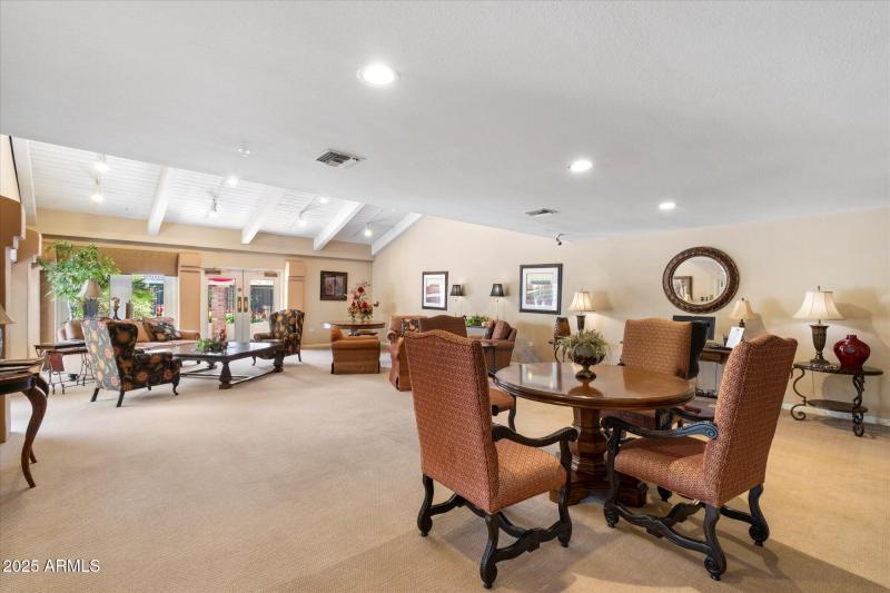 Large resident lounge area