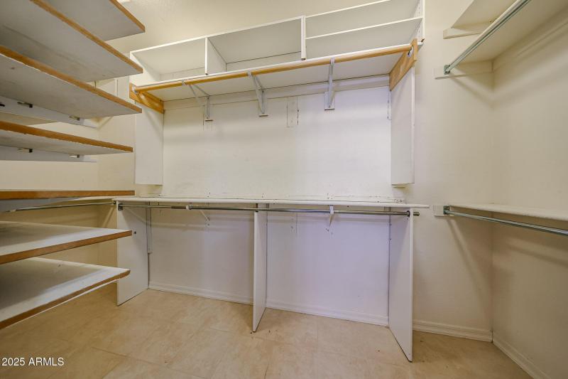 Primary Walk-in Closet