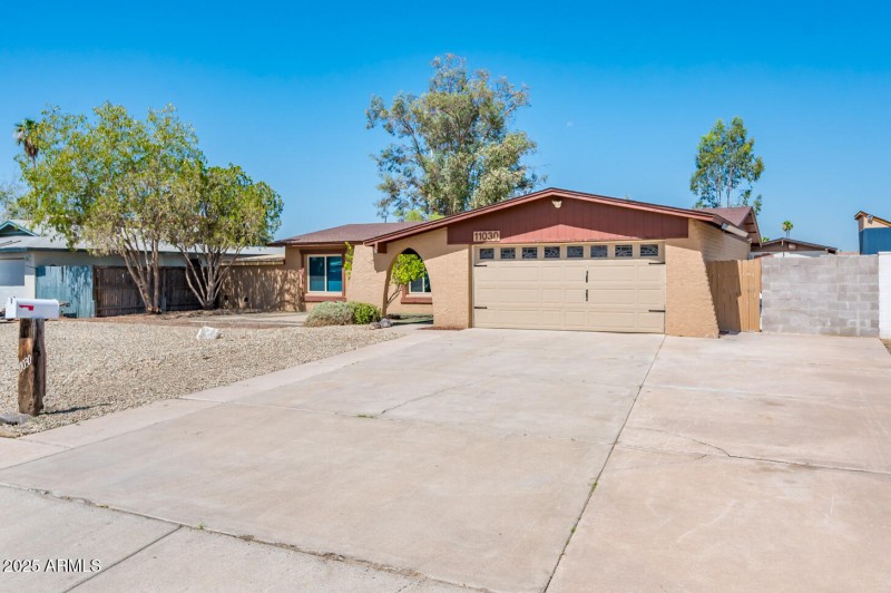 2-Car Garage and 4-Car Slab Parking