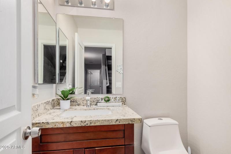 Downstairs, Half Bathrom