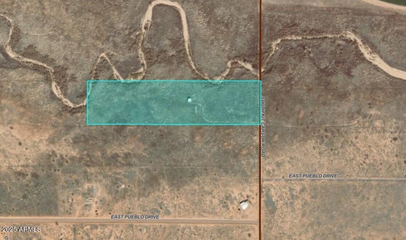 Overhead of Kit Carson property