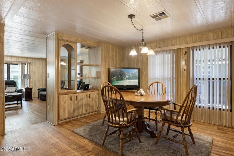 Dining Room View to Living Room