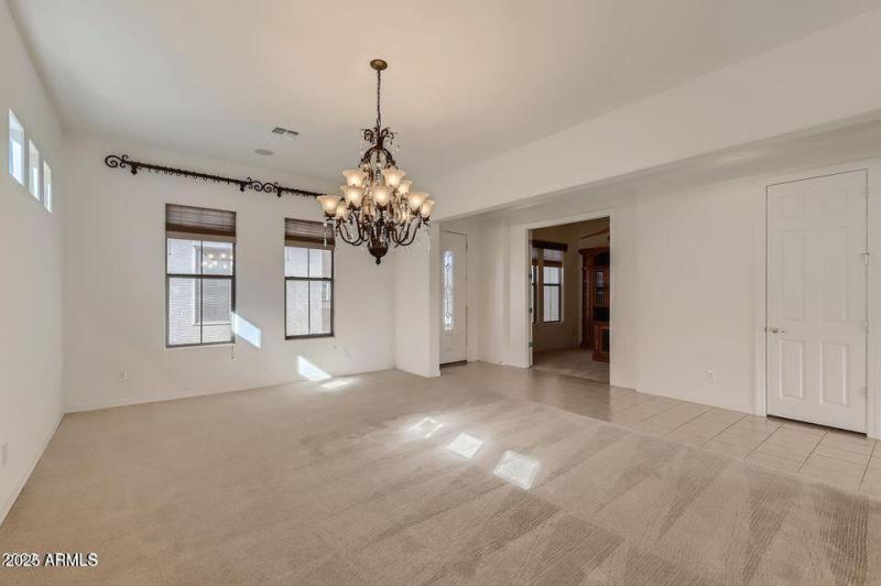 Dining Room Double Doors to Office