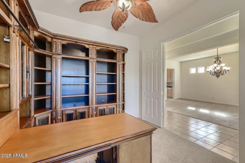 Sandpiper office and dining room