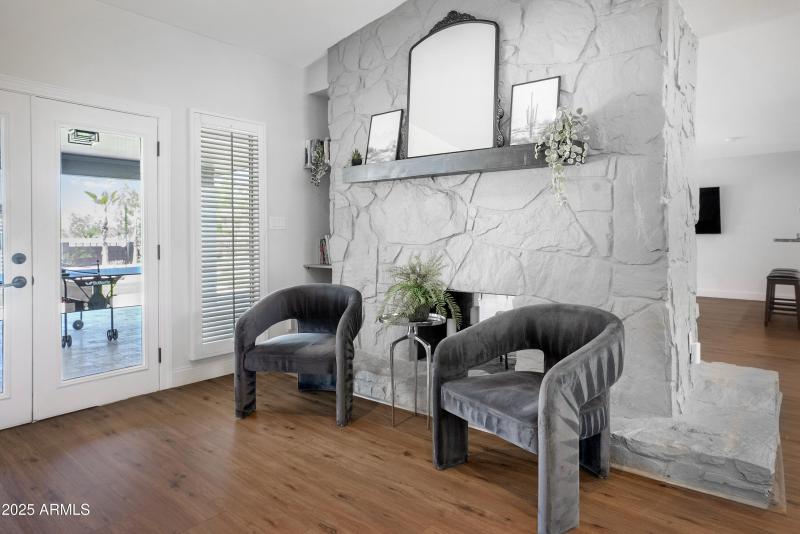 Living Room Fireplace