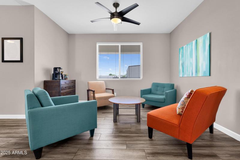 Cozy Corner Lounge Area