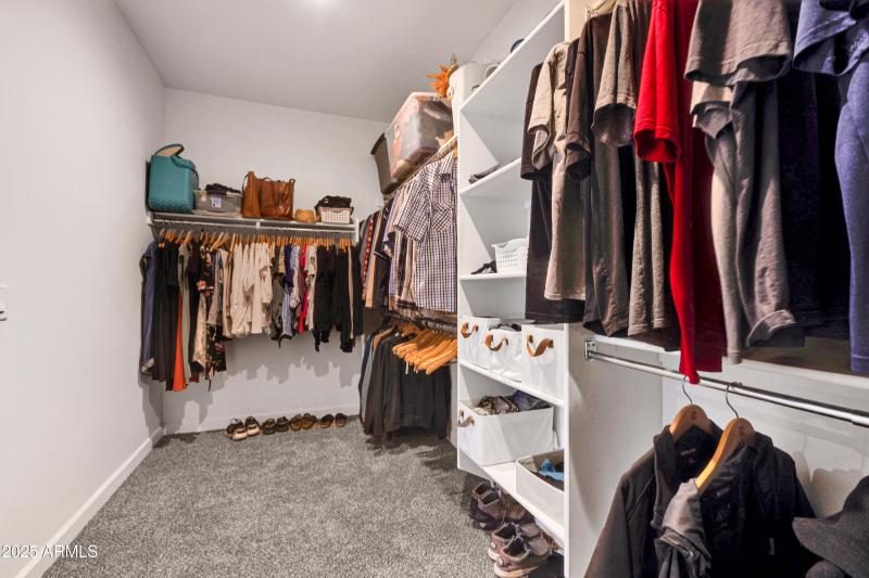 Spacious Walk-In Closet