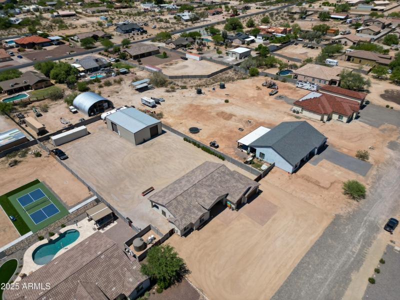 Aerial View From Rear Fence
