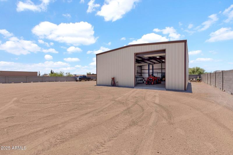 Wide-Open Garage Access