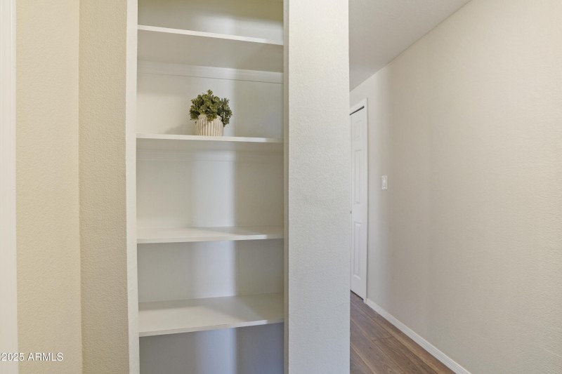 Hallway closet
