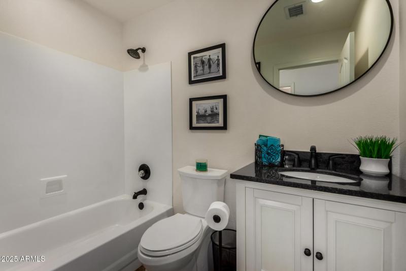 full bathroom downstairs