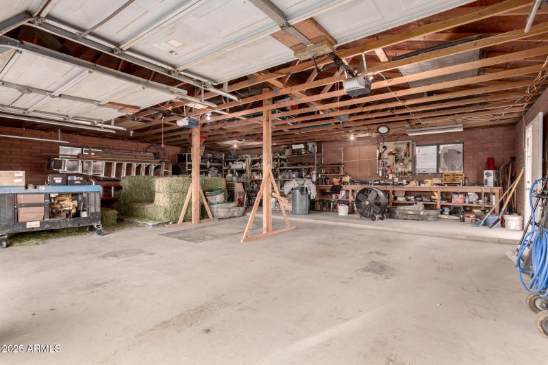 Massive 3 car garage