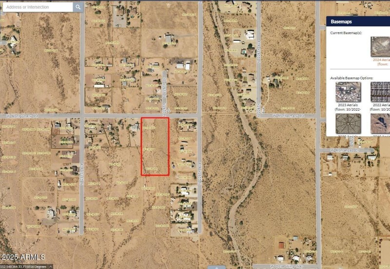 Montgomery aerial map