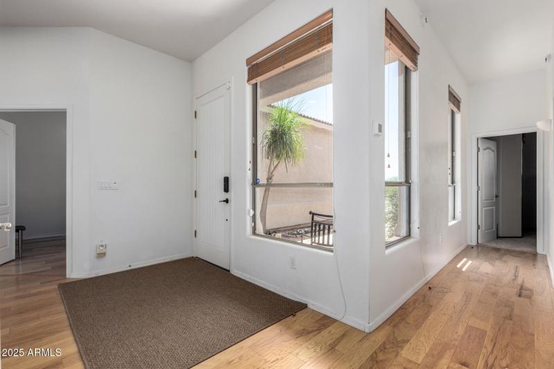 Bright Entryway with Windows