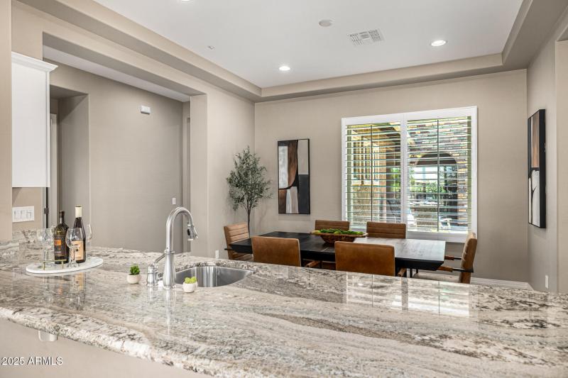 Formal Dining with Wet Bar