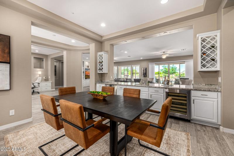Formal Dining with Wet Bar