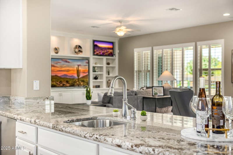 View from Formal Dining to Great Room