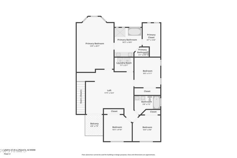 2nd Level Floor Plan
