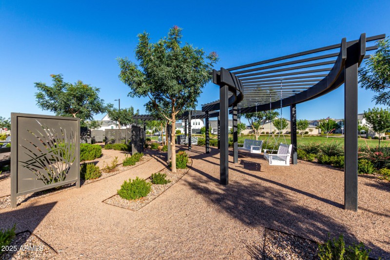 Butterfly garden for relaxing