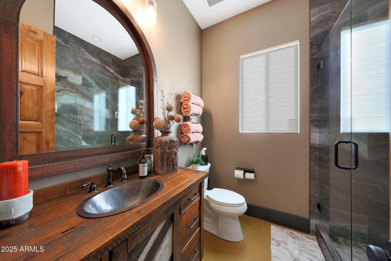 Full Bath + Custom made Vanity