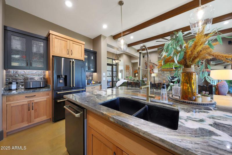 Alder Wood Cabinetry!