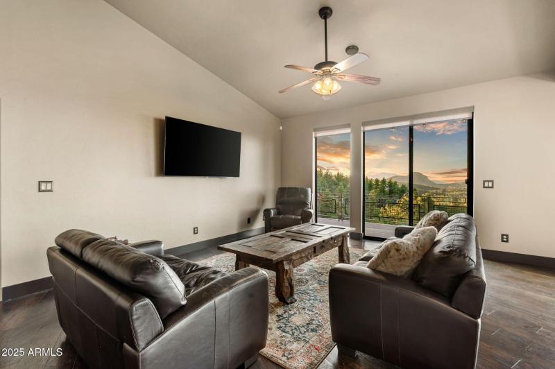 Evening Glow in the Main Living Room