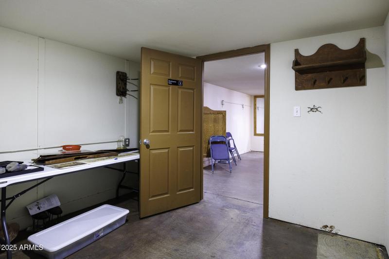 Downstairs Storeroom View