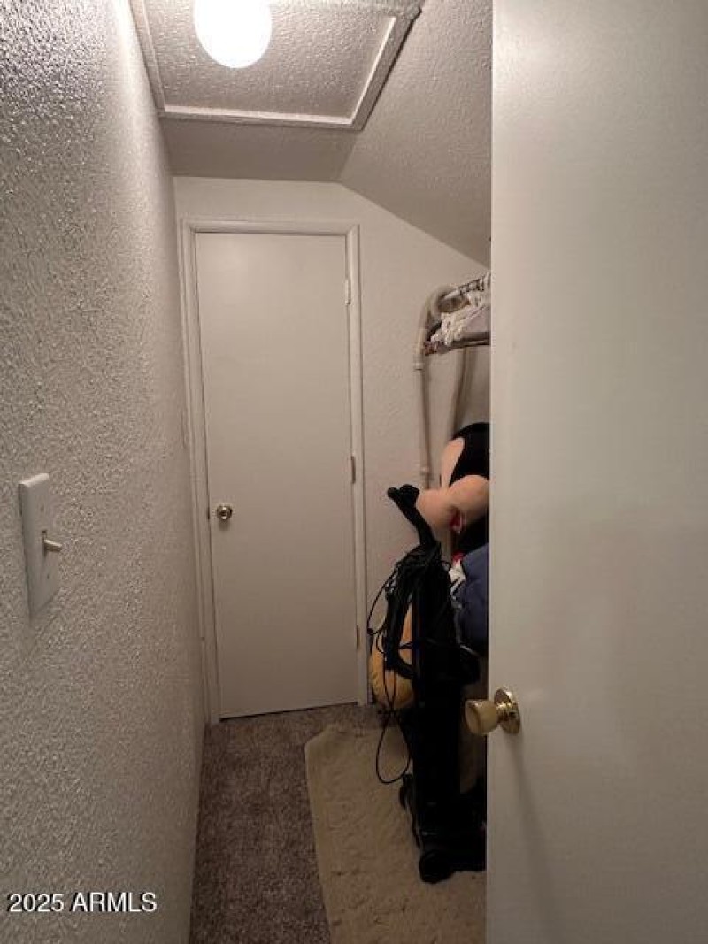 Upstairs Walk thru closet