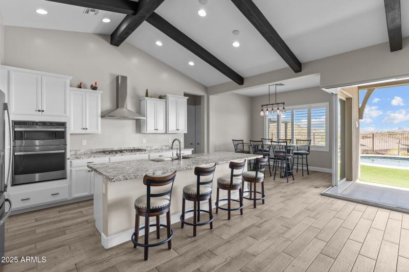 Beautiful rustic beams