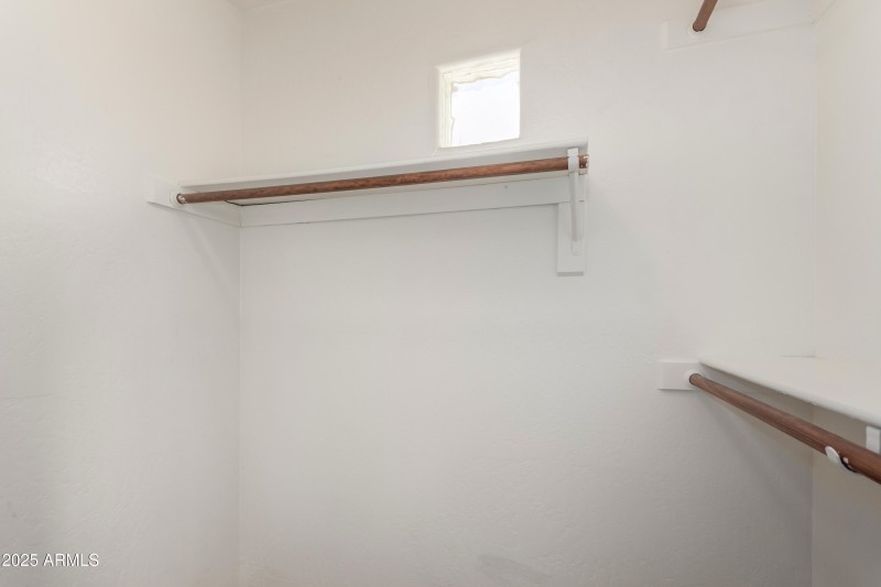 Walk-in Closet in Primary