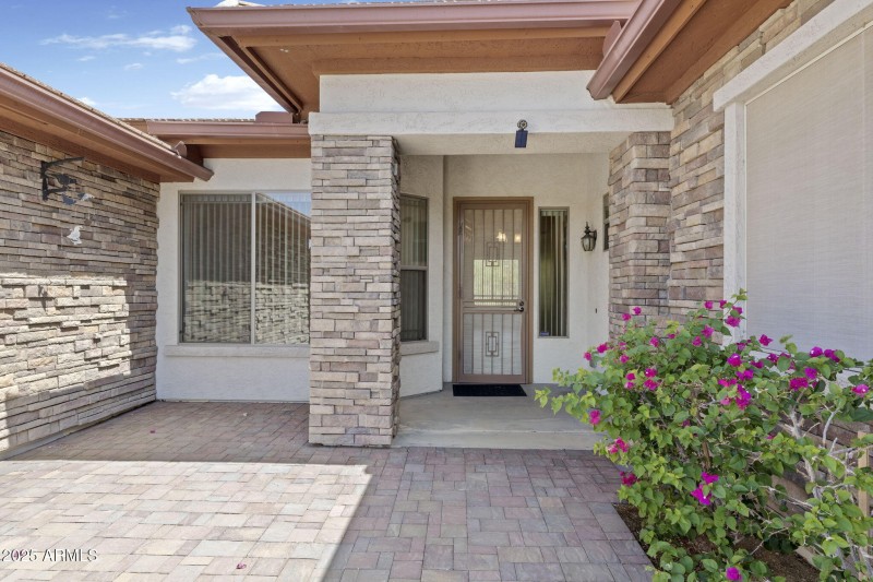 Front entrance