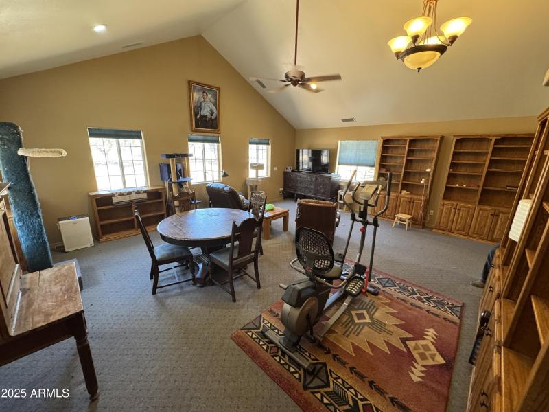 Guest suite living area