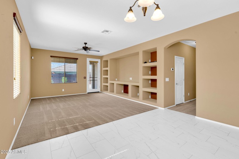 Living and dining room