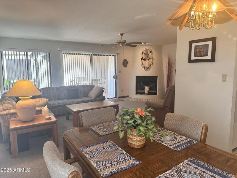 Dining to Living Room