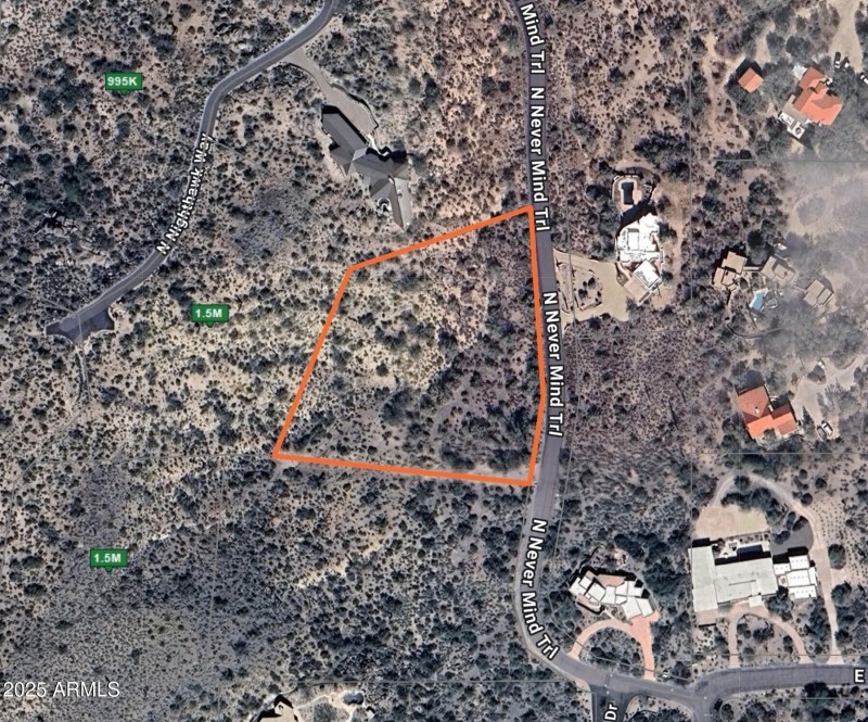 Property lines, off Never Mind Trl.