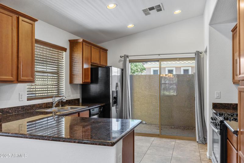 Kitchen - Exit to Patio