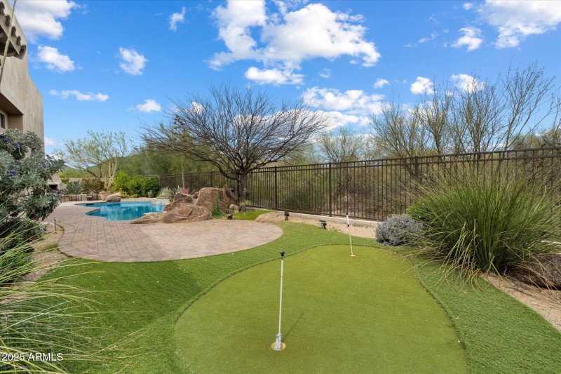 Putting Green/ Backyard