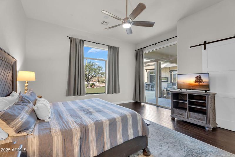 Primary bedroom suite