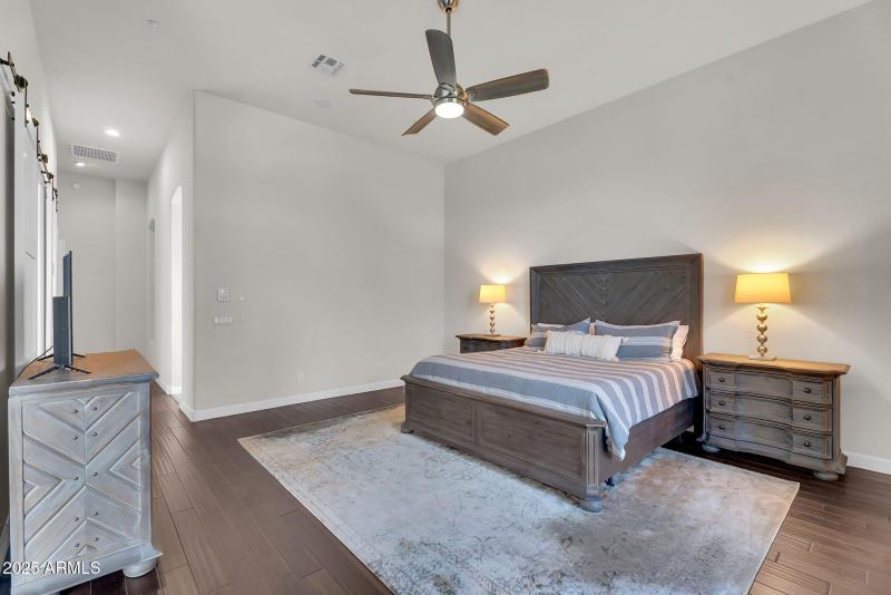 Primary bedroom suite