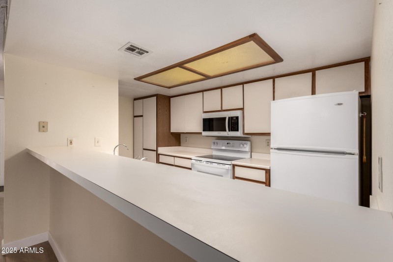 Bright White Kitchen