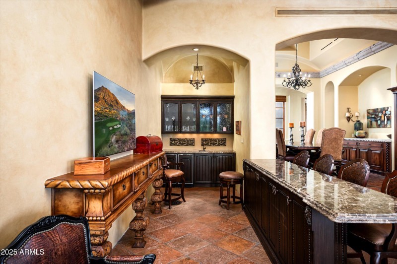 Expansive Wet Bar