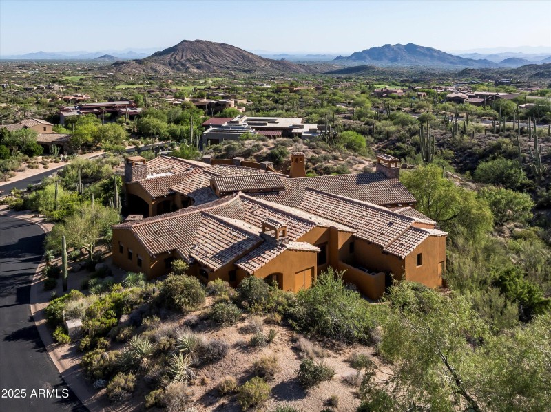 Sculptured into the hillside