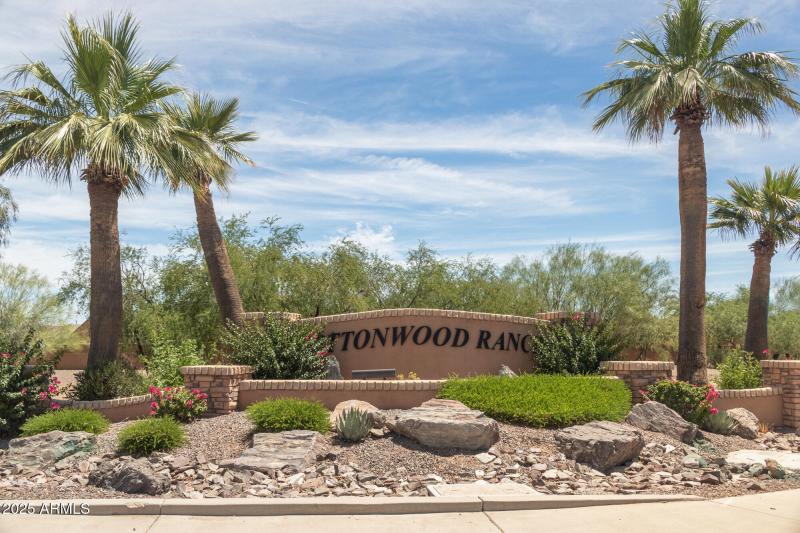 Cottonwood Ranch Sign 3