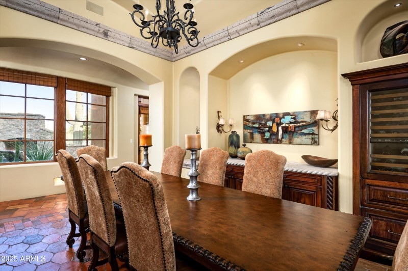 Dining side bar and wine captain