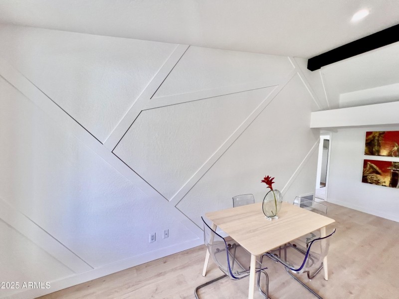 Del Ray Living Room Wall Detail