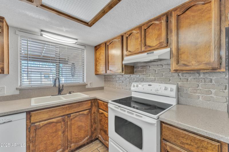 Great view over the sink!