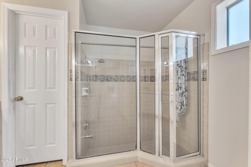 Large primary shower
