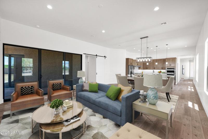 Great Room Opens to Patio